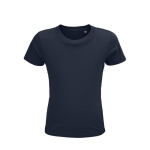 T-shirt pour enfants en coton 100% biologique 150 g/m² SOL'S Crusader couleur bleu marine
