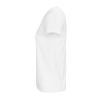 T-shirt pour femmes en coton 100% biologique 150 g/m² SOL'S Crusader couleur blanc vue latérale