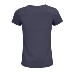 T-shirt pour femmes en coton 100% biologique 150 g/m² SOL'S Crusader couleur titan vue arrière