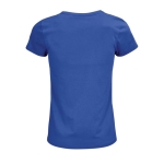 T-shirt pour femmes en coton 100% biologique 150 g/m² SOL'S Crusader couleur bleu roi vue arrière