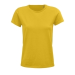 T-shirt pour femmes en coton 100% biologique 150 g/m² SOL'S Crusader couleur doré