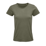 T-shirt pour femmes en coton 100% biologique 150 g/m² SOL'S Crusader neuvième vue