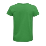 T-shirt unisexe cintré en coton biologique 175 g/m² SOL'S Pioneer couleur vert vue arrière