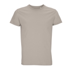 T-shirt unisexe cintré en coton biologique 175 g/m² SOL'S Pioneer couleur beige