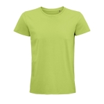 T-shirt unisexe cintré en coton biologique 175 g/m² SOL'S Pioneer couleur vert clair huitième vue