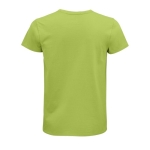T-shirt unisexe cintré en coton biologique 175 g/m² SOL'S Pioneer couleur vert clair vue arrière