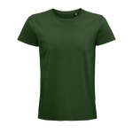 T-shirt unisexe cintré en coton biologique 175 g/m² SOL'S Pioneer couleur vert foncé vue d'ambiance