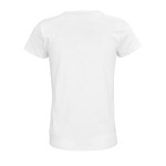 T-shirt publicitaire pour femmes en coton bio 175 g/m² SOL'S Pioneer couleur blanc vue arrière