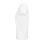 T-shirt publicitaire pour femmes en coton bio 175 g/m² SOL'S Pioneer couleur blanc vue latérale