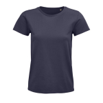 T-shirt publicitaire pour femmes en coton bio 175 g/m² SOL'S Pioneer couleur titan