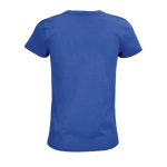 T-shirt publicitaire pour femmes en coton bio 175 g/m² SOL'S Pioneer couleur bleu roi vue arrière