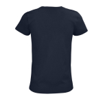 T-shirt publicitaire pour femmes en coton bio 175 g/m² SOL'S Pioneer couleur bleu marine vue arrière