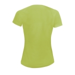 T-shirt de sport pour femmes en polyester 140 g/m² SOL'S Sporty couleur vert clair vue arrière