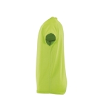 T-shirt de sport pour enfants en polyester 140 g/m² SOL'S Sporty couleur vert clair vue latérale