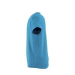 T-shirt de sport pour enfants en polyester 140 g/m² SOL'S Sporty couleur cyan vue latérale
