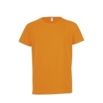 T-shirt de sport pour enfants en polyester 140 g/m² SOL'S Sporty couleur orange fluorescent