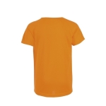 T-shirt de sport pour enfants en polyester 140 g/m² SOL'S Sporty couleur orange fluorescent vue arrière