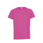 T-shirt de sport pour enfants en polyester 140 g/m² SOL'S Sporty couleur fuchsia fluorescent