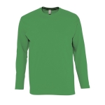 T-shirts à manches longues avec logo en coton 150 g/m² SOL'S Monarch couleur vert huitième vue