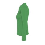 T-shirt pour femmes à manches longues en coton 150 g/m² SOL'S Majestic couleur vert vue latérale