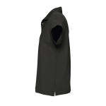 Polo personnalisable en coton 100% bio 170 g/m² SOL'S Planet Men couleur noir vue latérale