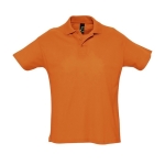 Polo personnalisable en coton 100% bio 170 g/m² SOL'S Planet Men couleur orange