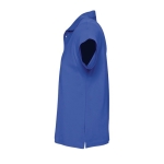 Polo personnalisable en coton 100% bio 170 g/m² SOL'S Planet Men couleur bleu roi vue latérale