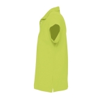 Polo personnalisable en coton 100% bio 170 g/m² SOL'S Planet Men couleur vert clair vue latérale