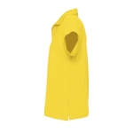 Polo personnalisable en coton 100% bio 170 g/m² SOL'S Planet Men couleur jaune foncé vue latérale