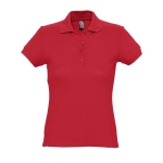 Polo cintré pour femmes 100% coton 170 g/m² SOL'S Passion couleur rouge cinquième vue