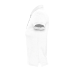 Polo cintré pour femmes 100% coton 170 g/m² SOL'S Passion couleur blanc vue latérale