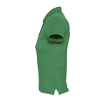 Polo cintré pour femmes 100% coton 170 g/m² SOL'S Passion couleur vert vue latérale