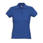Polo cintré pour femmes 100% coton 170 g/m² SOL'S Passion couleur bleu roi troisième vue