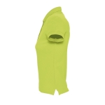 Polo cintré pour femmes 100% coton 170 g/m² SOL'S Passion couleur vert clair vue latérale
