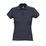 Polo cintré pour femmes 100% coton 170 g/m² SOL'S Passion couleur bleu foncé