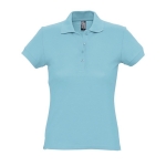 Polo cintré pour femmes 100% coton 170 g/m² SOL'S Passion couleur bleu ciel