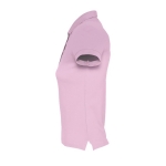 Polo cintré pour femmes 100% coton 170 g/m² SOL'S Passion couleur rose clair  vue latérale