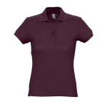 Polo cintré pour femmes 100% coton 170 g/m² SOL'S Passion couleur grenat huitième vue