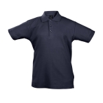 Polos sérigraphiés pour enfants 100% coton 170 g/m² SOL'S Summer II couleur bleu marine