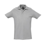 Polos personnalisés haute qualité en coton 210 g/m² SOL'S Spring couleur gris
