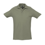 Polos personnalisés haute qualité en coton 210 g/m² SOL'S Spring couleur kaki neuvième vue