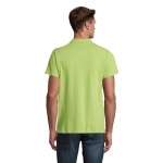 Polos personnalisés haute qualité en coton 210 g/m² SOL'S Spring couleur vert clair deuxième vue photographique