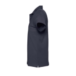 Polos personnalisés haute qualité en coton 210 g/m² SOL'S Spring couleur bleu foncé vue latérale