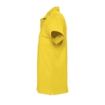 Polos personnalisés haute qualité en coton 210 g/m² SOL'S Spring couleur doré vue latérale