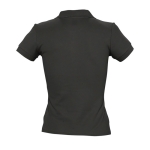 Polo femmes de qualité supérieure 100% coton 210 g/m² SOL'S People couleur noir vue arrière