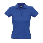 Polo femmes de qualité supérieure 100% coton 210 g/m² SOL'S People couleur bleu roi troisième vue