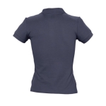 Polo femmes de qualité supérieure 100% coton 210 g/m² SOL'S People couleur bleu foncé vue arrière
