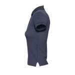 Polo femmes de qualité supérieure 100% coton 210 g/m² SOL'S People couleur bleu foncé vue latérale