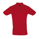 Polos d'entreprise 100% coton avec deux boutons 180 g/m² SOL'S Perfect couleur rouge cinquième vue
