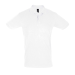 Polos d'entreprise 100% coton avec deux boutons 180 g/m² SOL'S Perfect couleur blanc neuvième vue